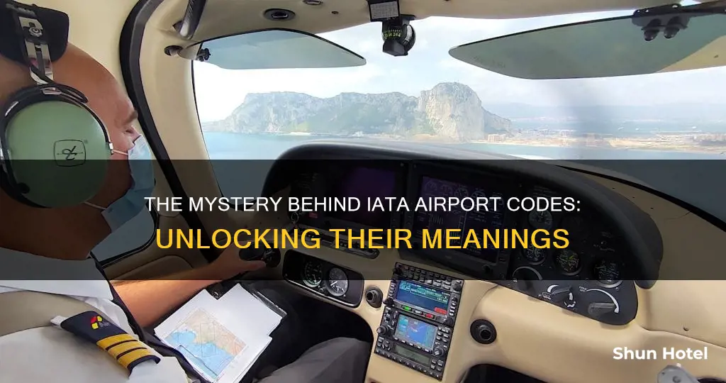 what does airport code iata mean