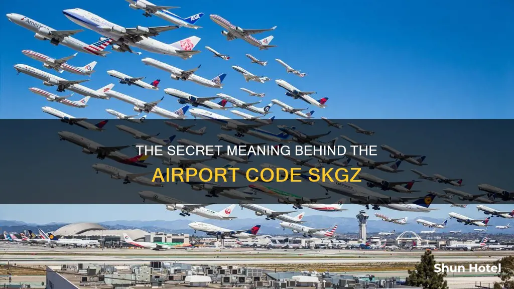 what does airport code skgz mean