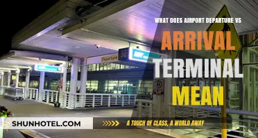 Decoding Airport Terminals: Departure vs. Arrival Explained