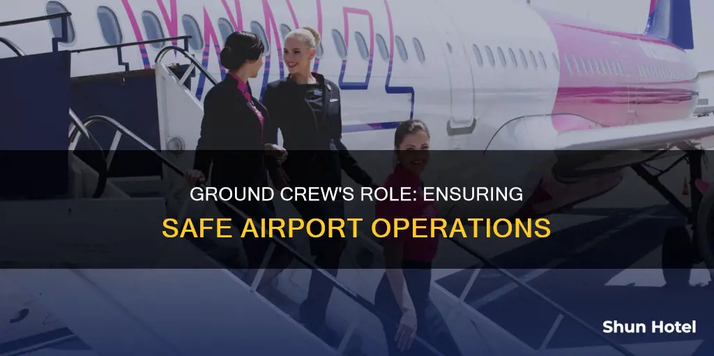 what does airport ground crew do
