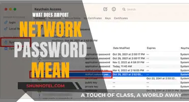 Airport Network Password: What's the Significance?