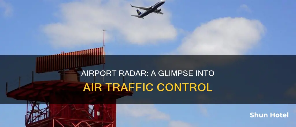 what does airport radar look like