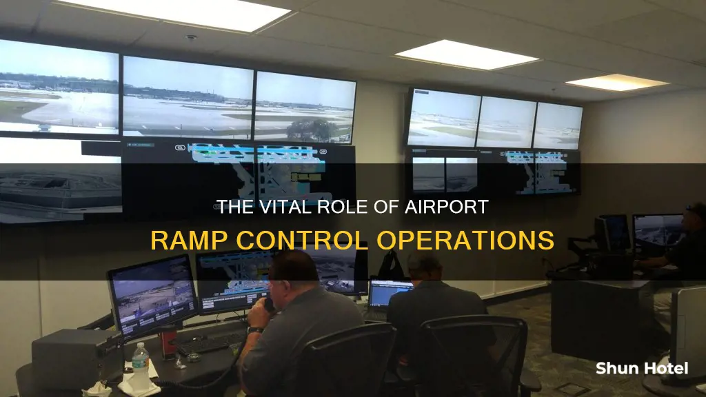what does airport ramp control do