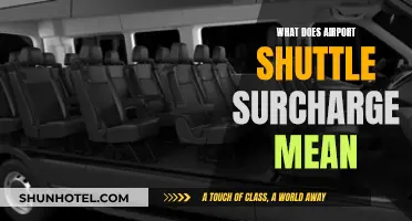 Airport Shuttle Surcharge: What's the Extra Cost For?