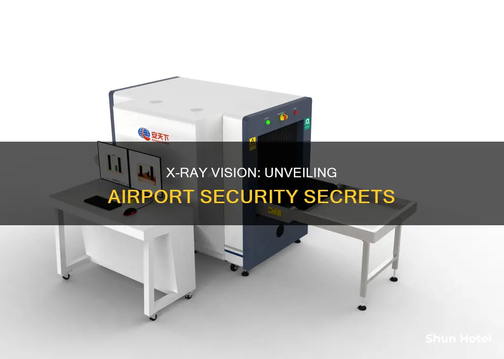 what does airport xray look like