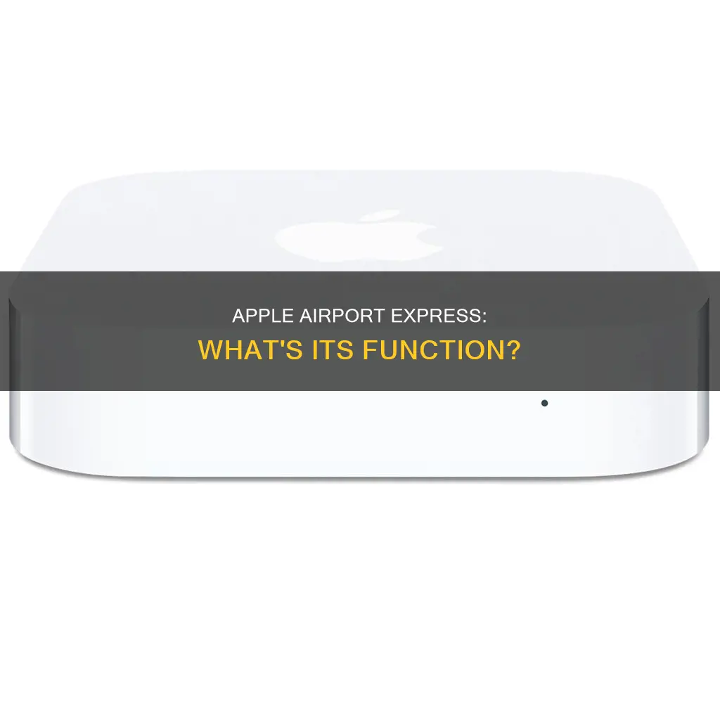 what does apple airport express do