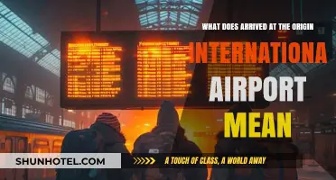 Understanding 'Arrived at Origin International Airport' in Shipping and Logistics