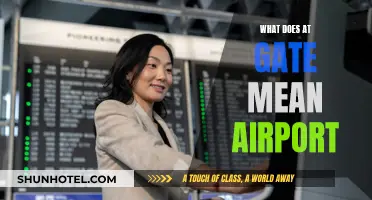 What 'At Gate' Means for Airport Passengers