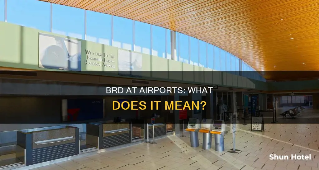 what does brd mean at airport