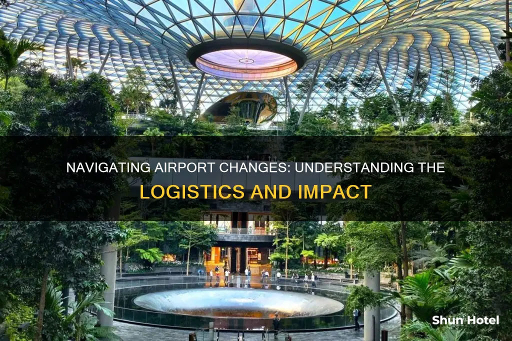 what does change of airport mean