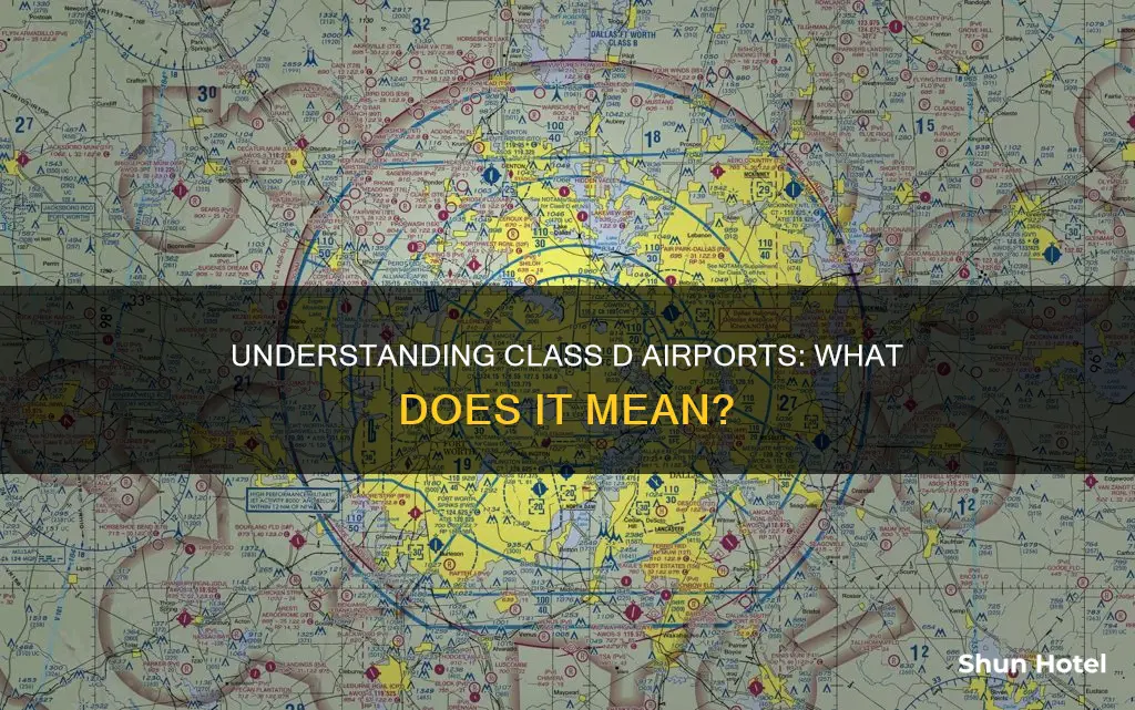 what does class d airport means