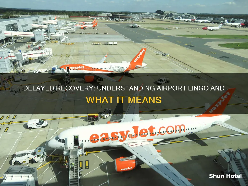 what does delayed recovery mean airport