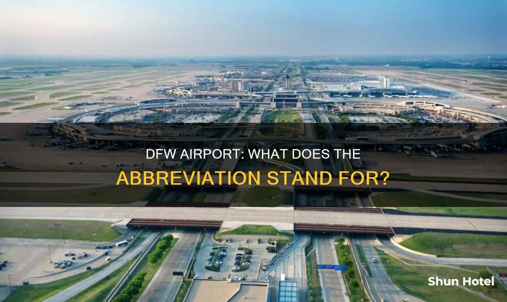 what does dfw stand for airport