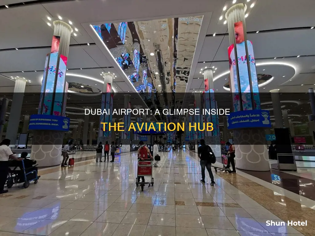 what does dubai airport look like
