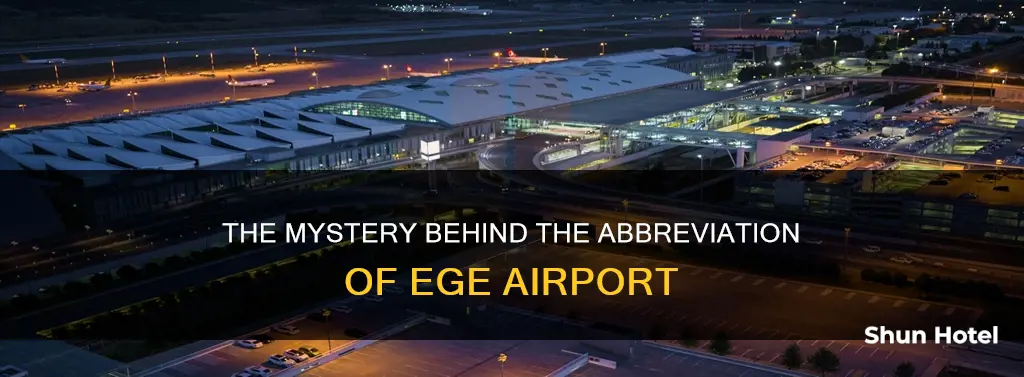 what does ege airport stand for