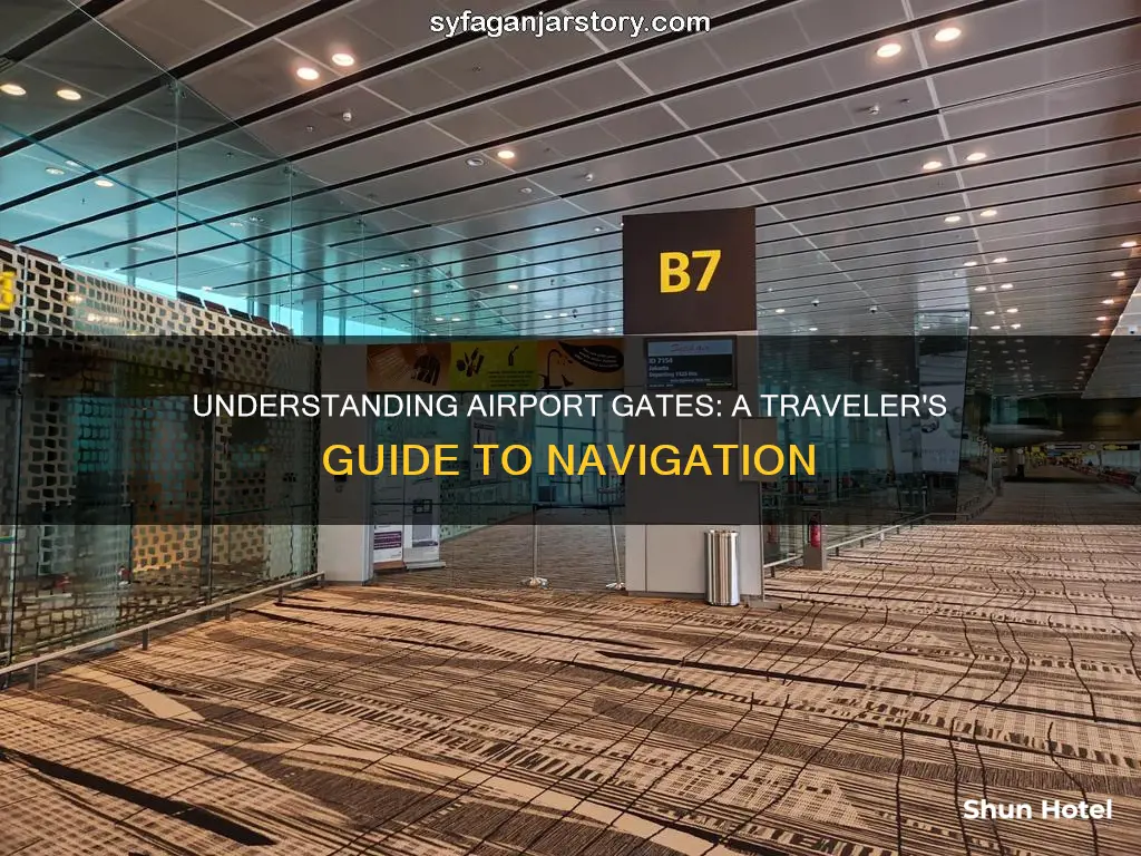 what does gate mean in airport