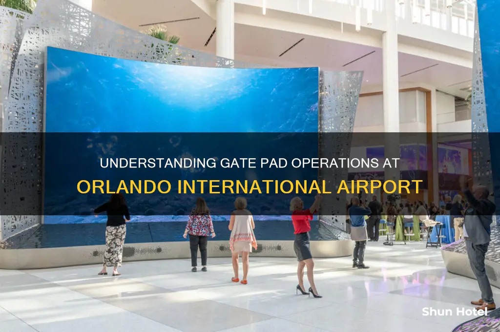 what does gate pad orlando international airport