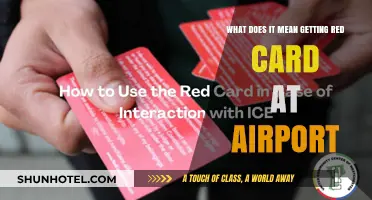Red Card at the Airport: Understanding Its Meaning and Consequences