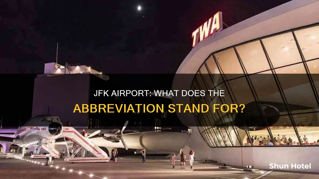 what does jfk airport stand for