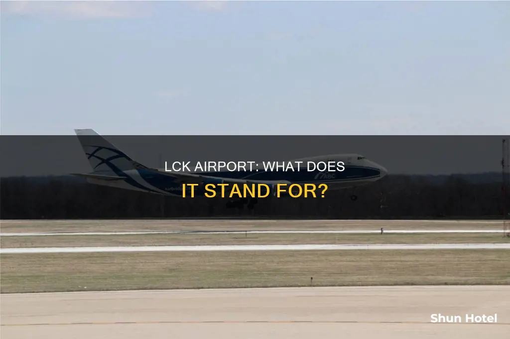 what does lck airport stand for