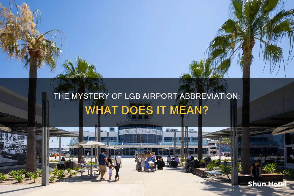 what does lgb stand for airport