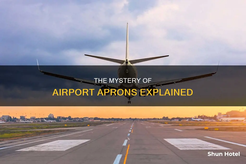 what does mean apron at airport