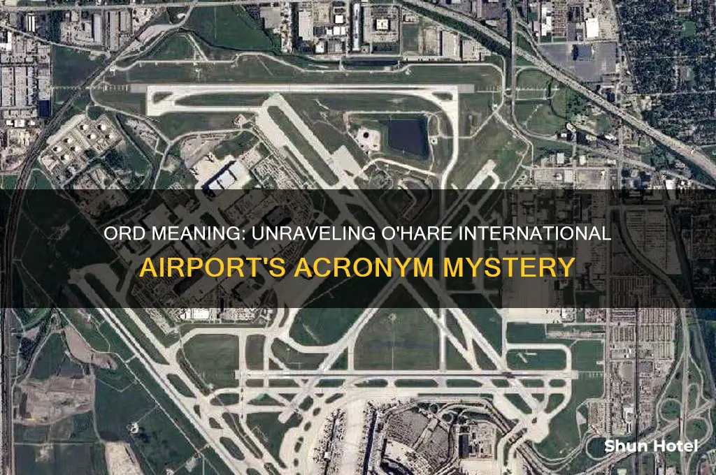 what does ord stand for or o