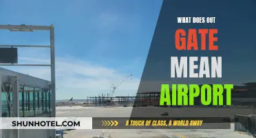 Understanding Airport Lingo: What Does 'Out Gate' Mean?