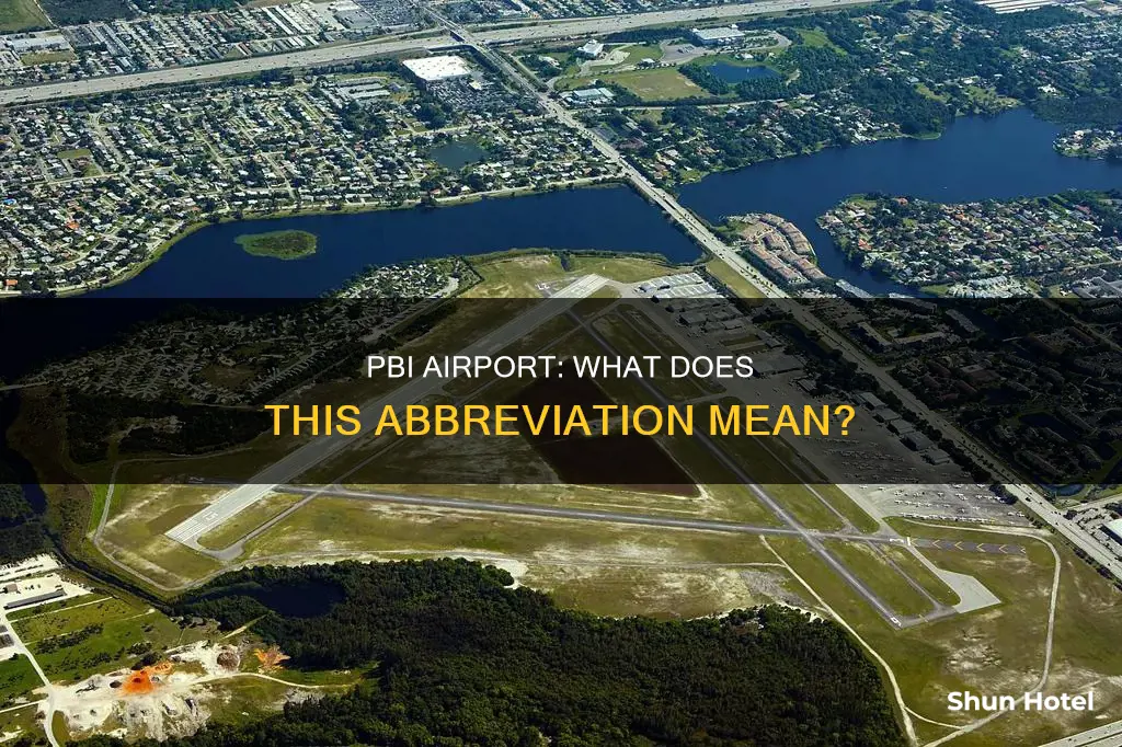 what does pbi stand for airport
