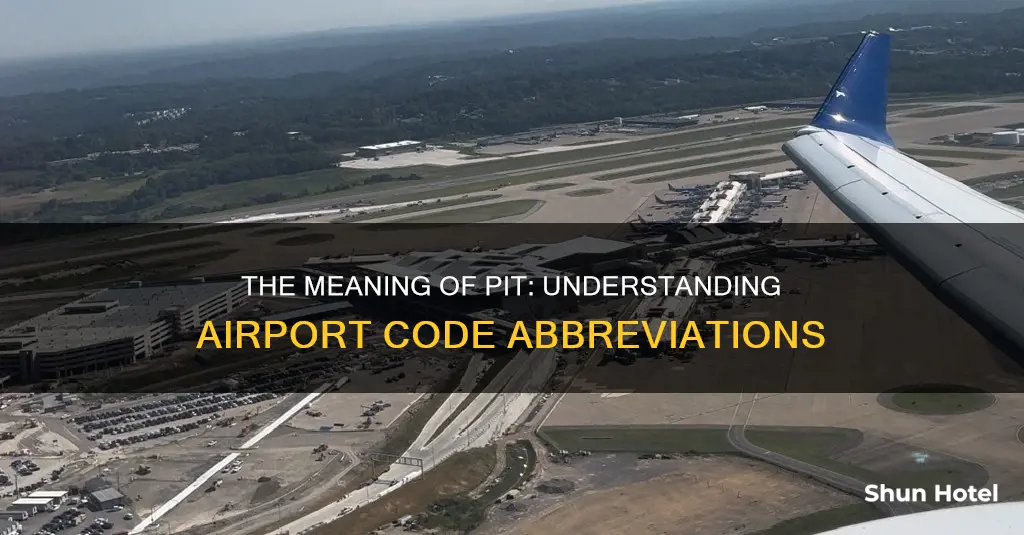 what does pit stand for airport