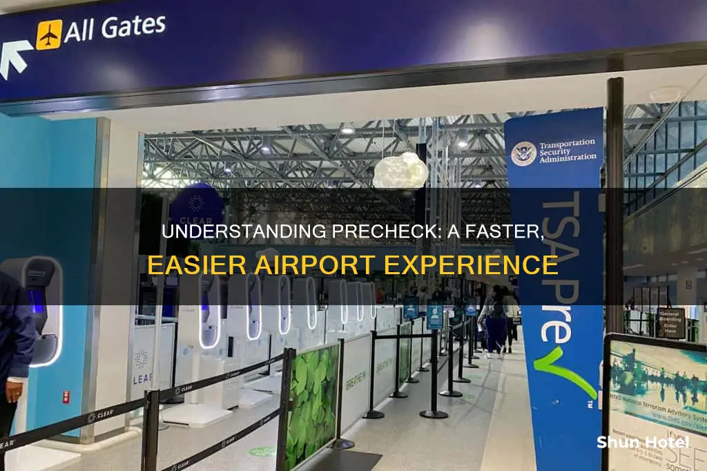 what does precheck mean at airport
