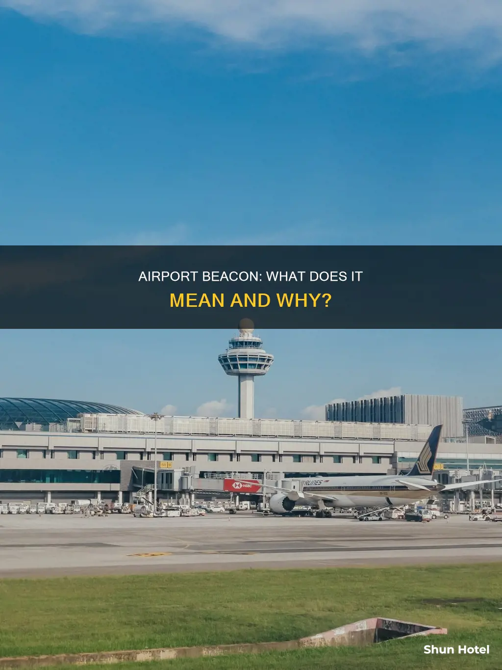 what does the airport beacon mean