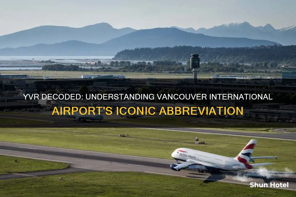 what does yvr stand for vancouver international airport