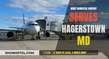 Hagerstown MD: Which Airport for Domestic Flights?