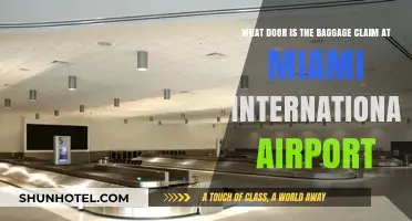 Navigating Miami International Airport: Locating Your Baggage Claim Door