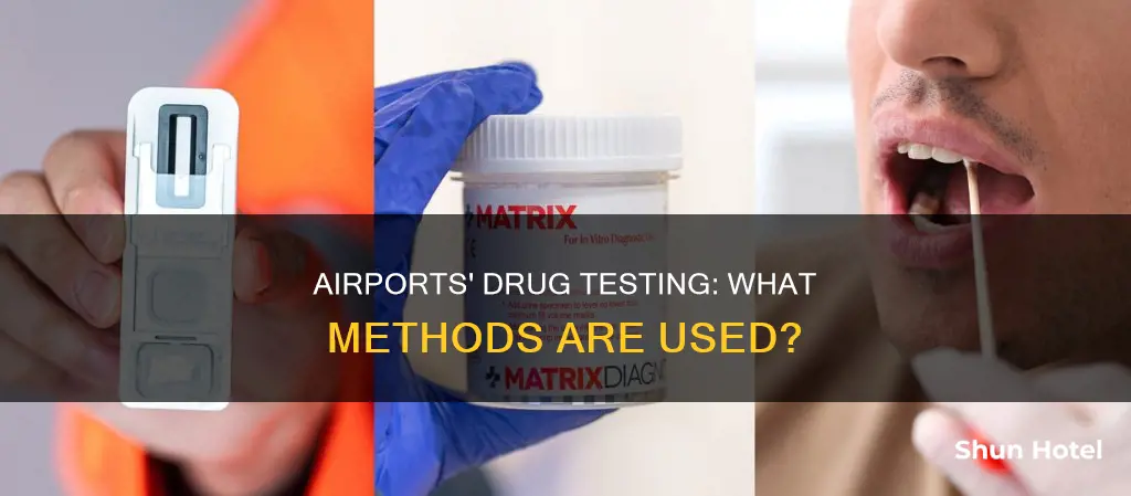 what drug test do airports use