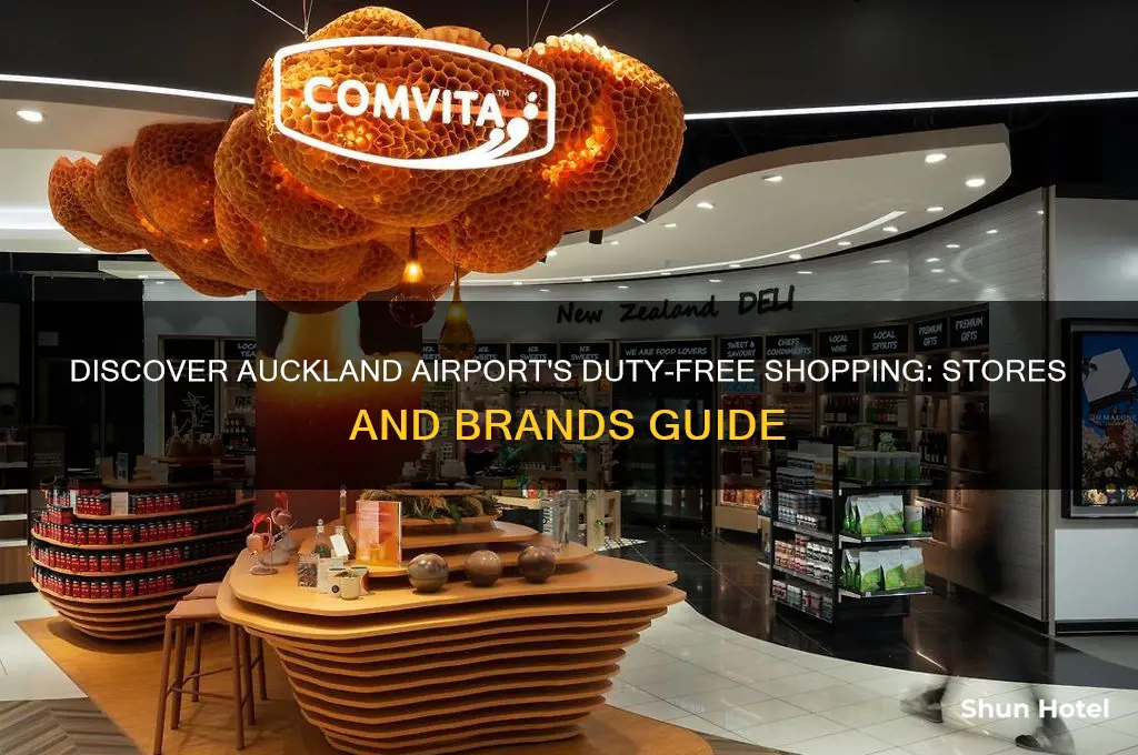 what duty free stores are at auckland international airport