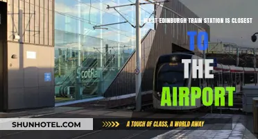 Edinburgh Airport Train Access: Nearest Station for Quick Transfers