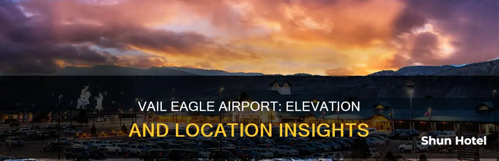 what elevation is vail eagle airport