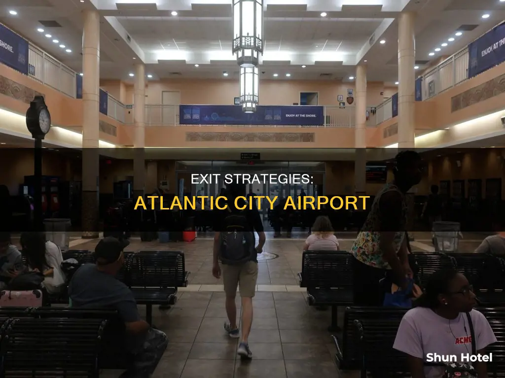 what exit is atlantic city airport