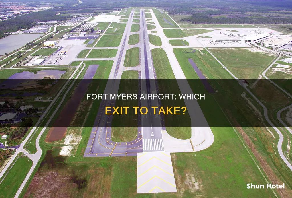 what exit is fort myers airport