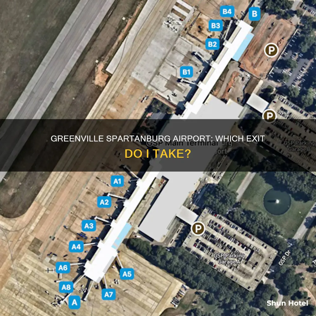 what exit is greenville spartanburg airport