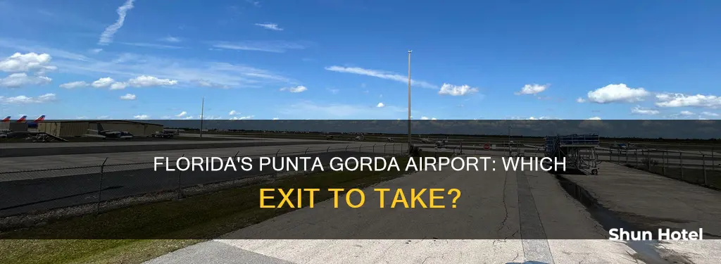 what exit is punta gorda airport