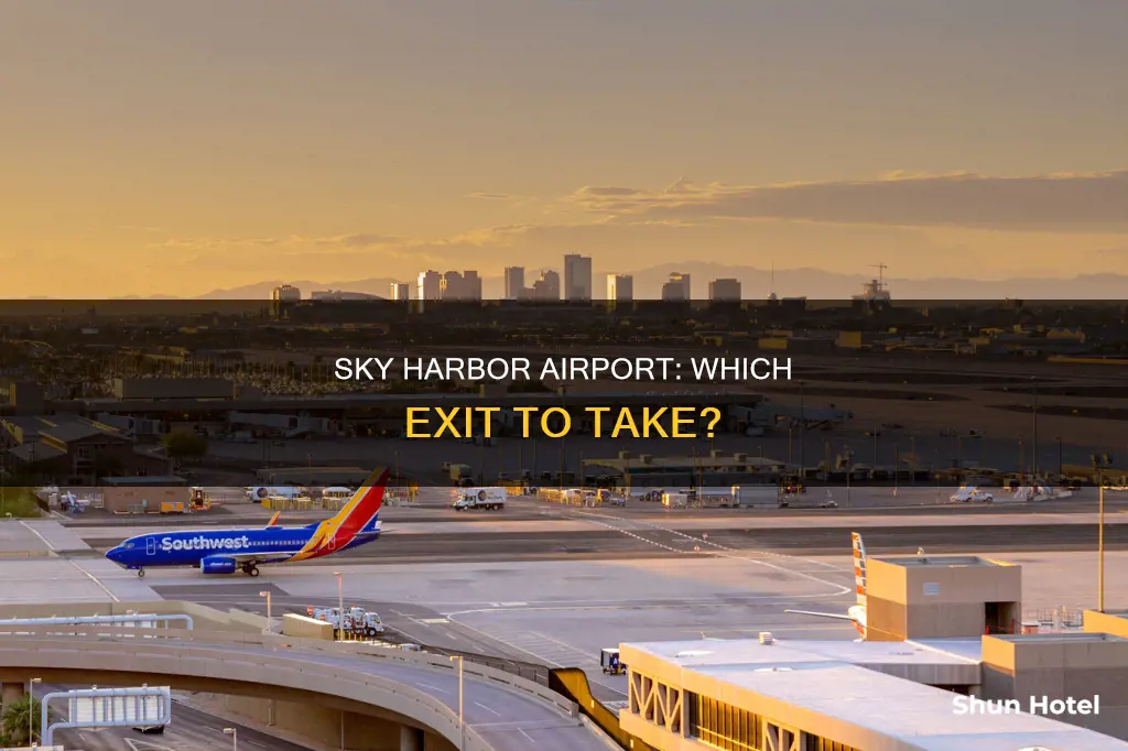 what exit is sky harbor airport