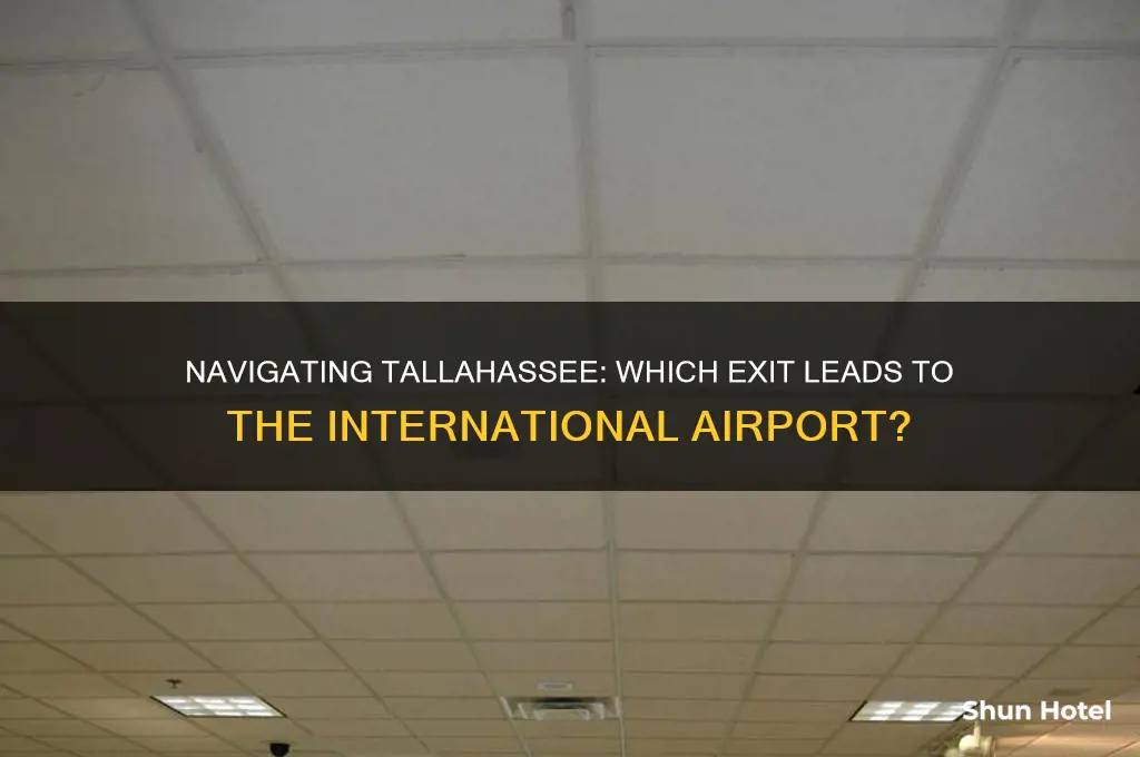 what exit is tallahassee airport international