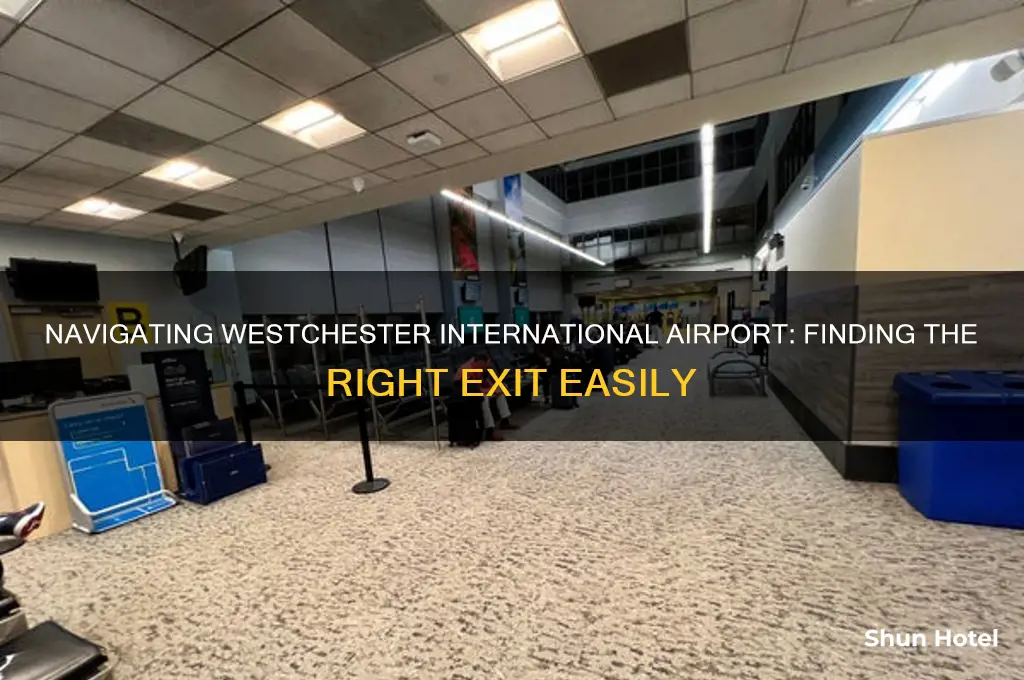 what exit is westchester international airport