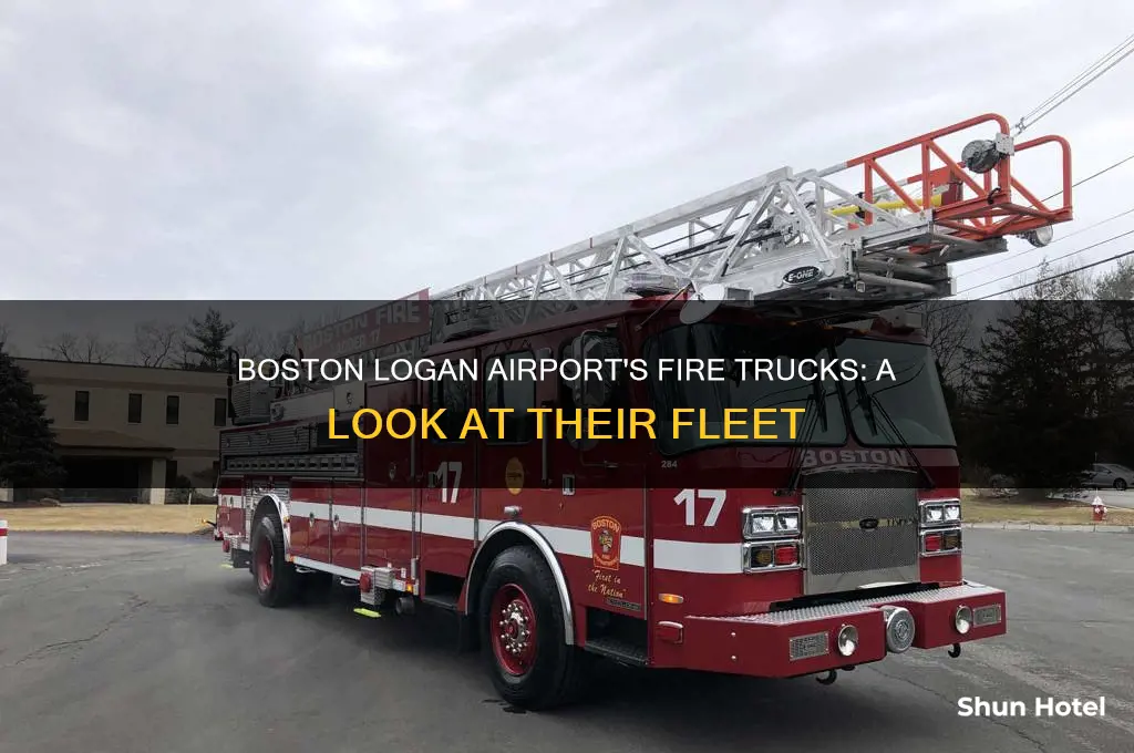 what fire trucks are at boston logan international airport