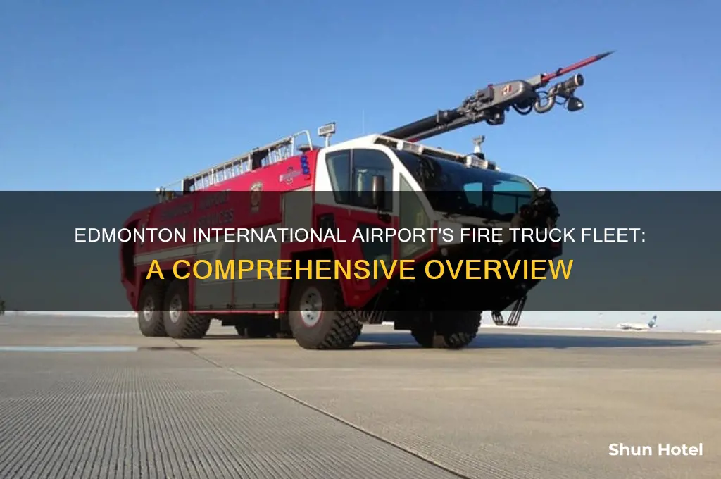 what fire trucks does edmoton international airport have