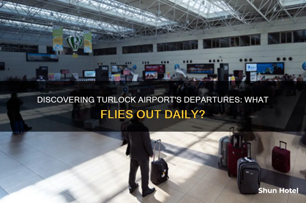 what flies out of turlock airport