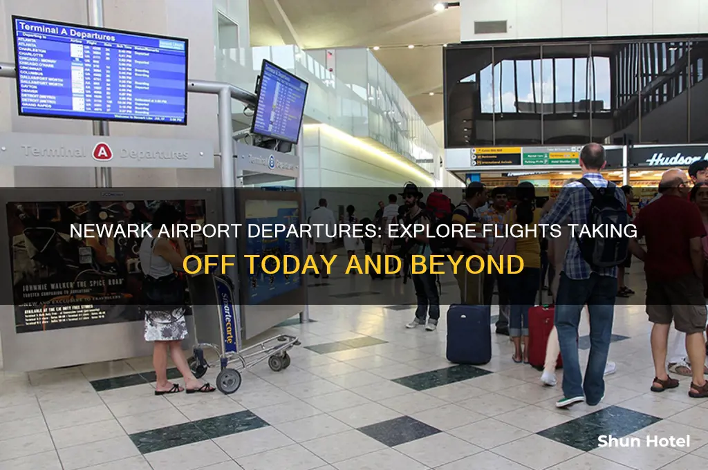 what flights are flying out of newark airport